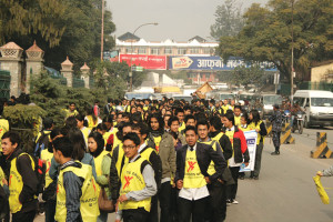 Marcha anti-drogas - Narconon Nepal