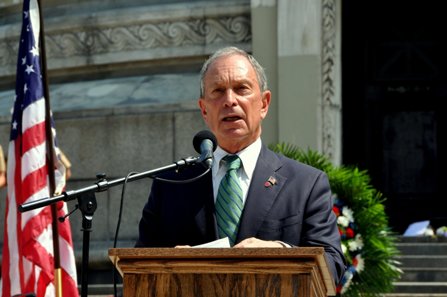 Michael Bloomberg speaking